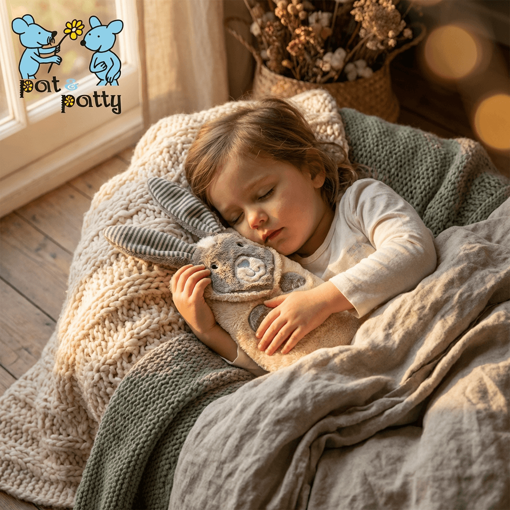 Bio-Wärmflasche Hase mit 800 ml. Kautschuk-Gummiflasche für schöne Momente