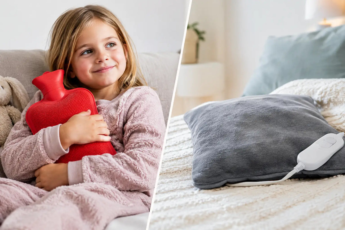 Wärmflasche oder Heizkissen für Kinder?