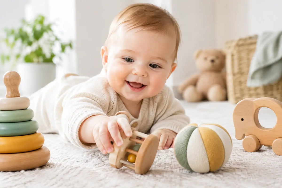 Bio-Spielzeug fürs Baby: Premium-Geschenkideen