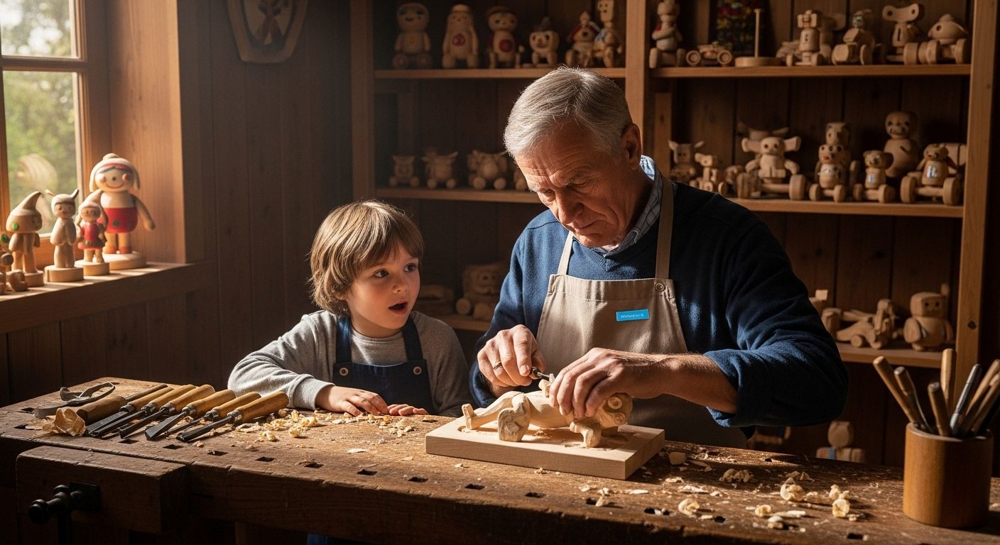 Handarbeit Spielzeug Werkstatt