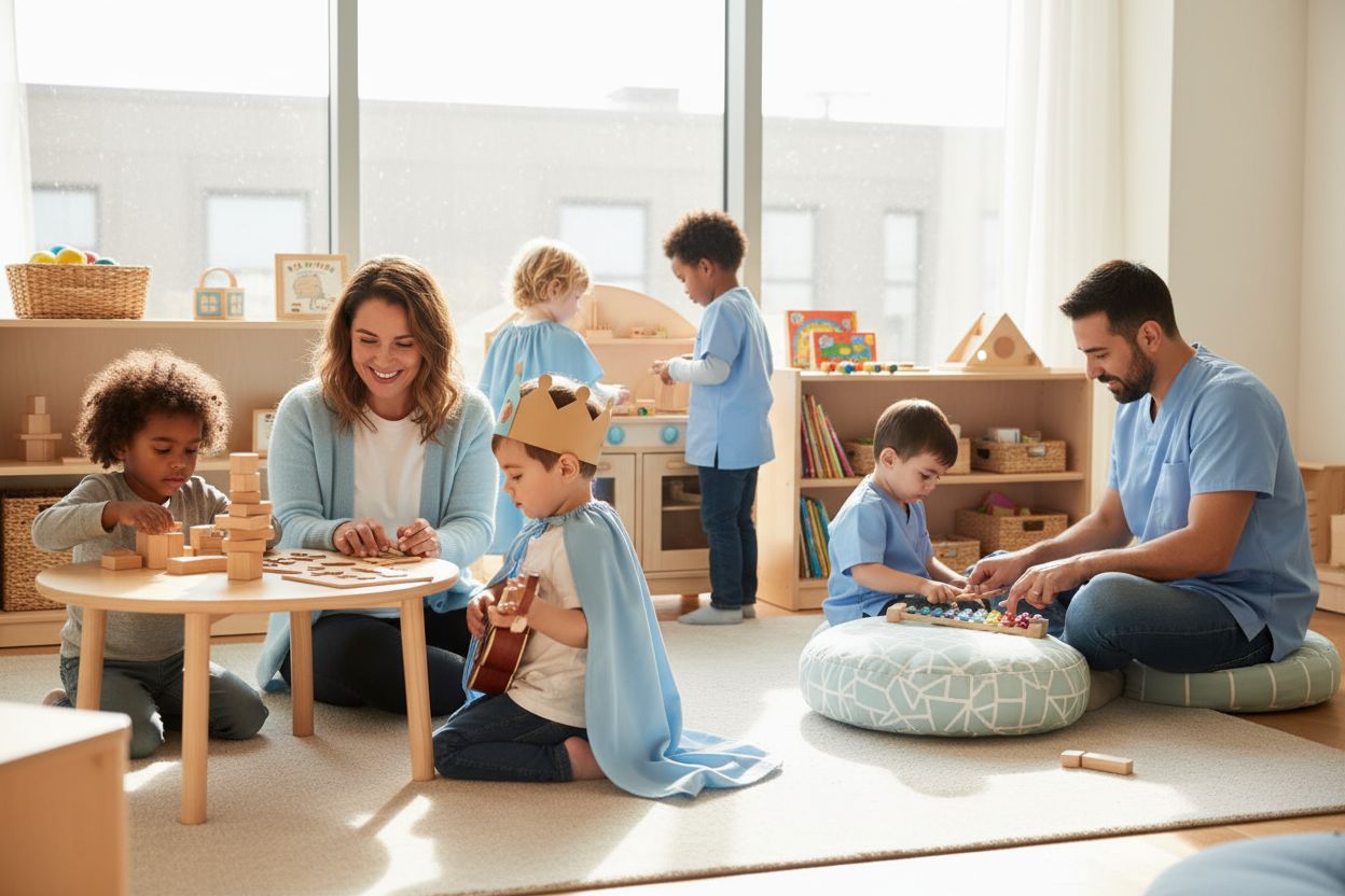 pädagogisches spielzeug, kinder, spielzimmer