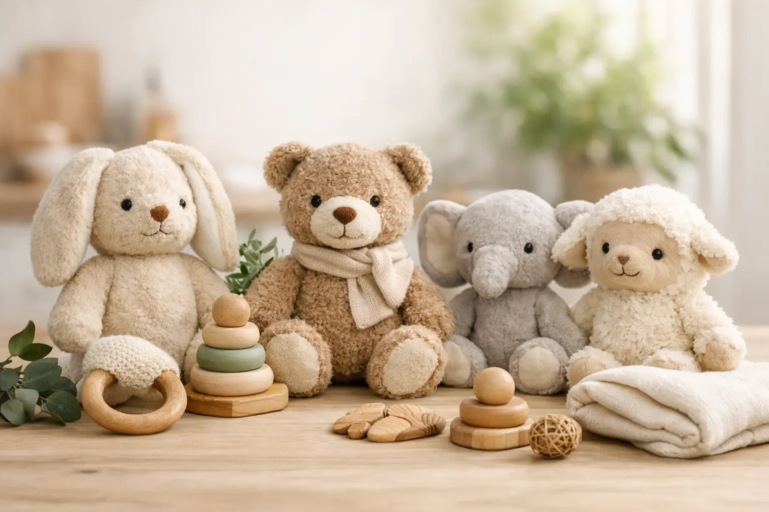 Nachhaltige Kuscheltiere für Babys wählen