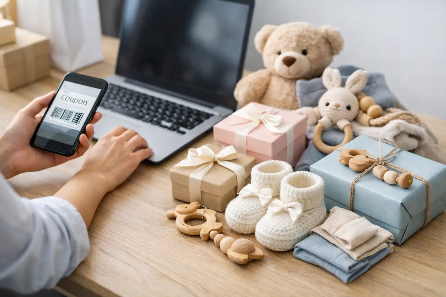 Rabattcode für Babygeschenke sinnvoll nutzen