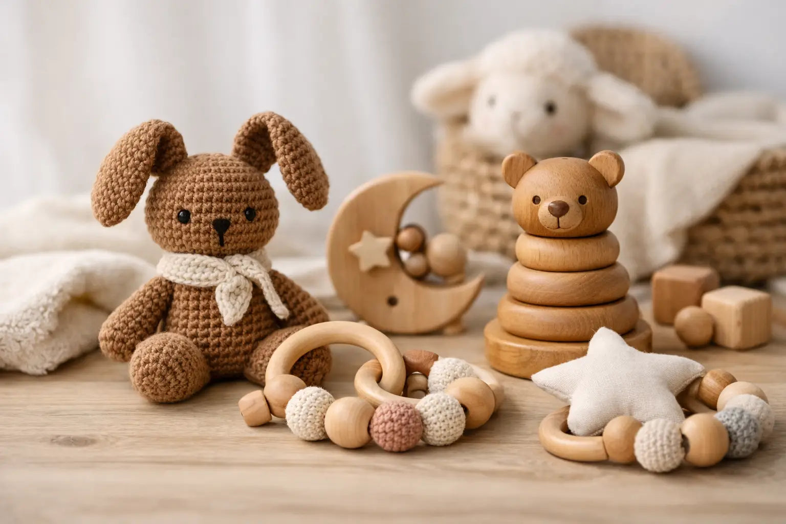 Warum handgemachtes Babyspielzeug wählen?