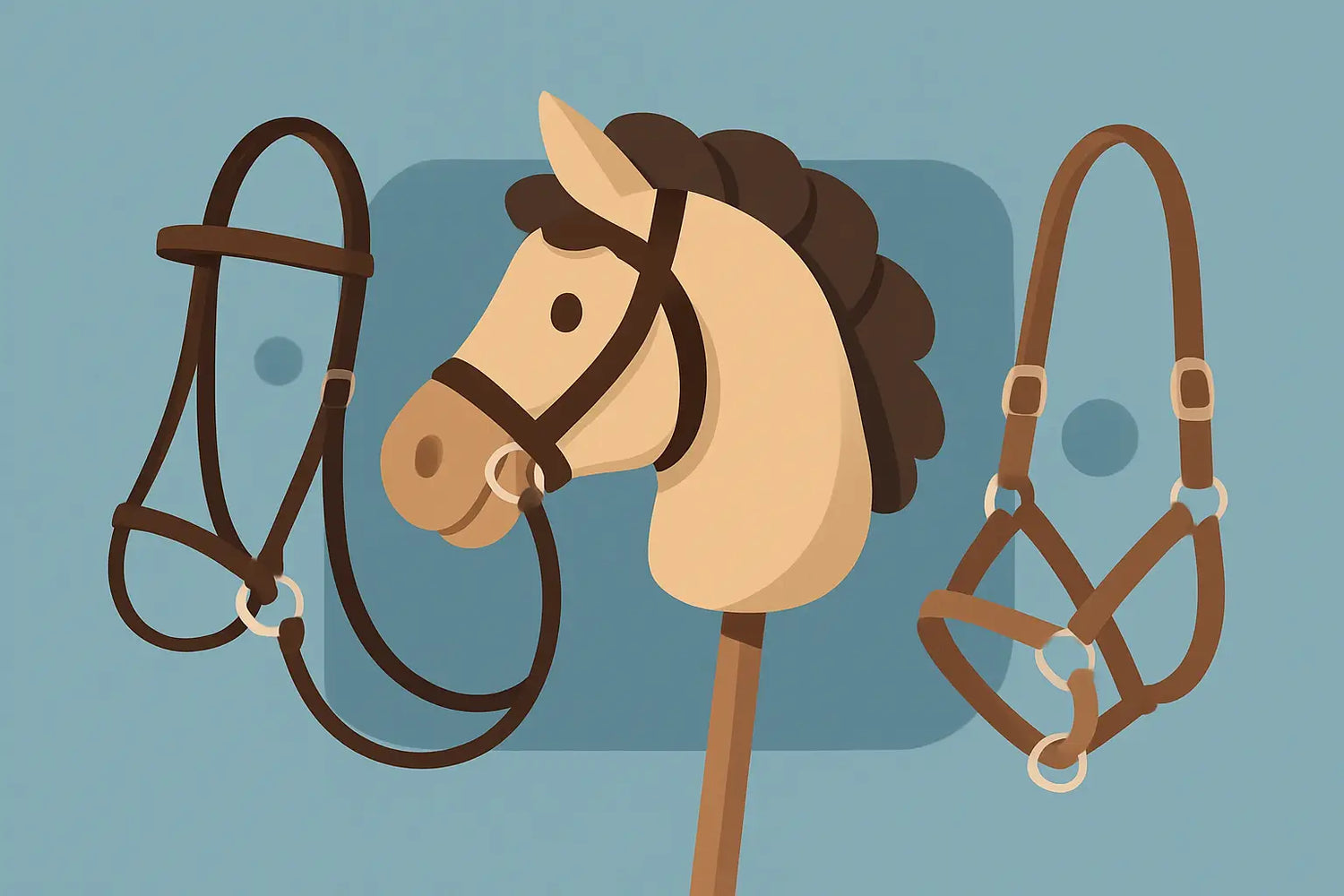 Trense und Halfter fürs Steckenpferd wählen