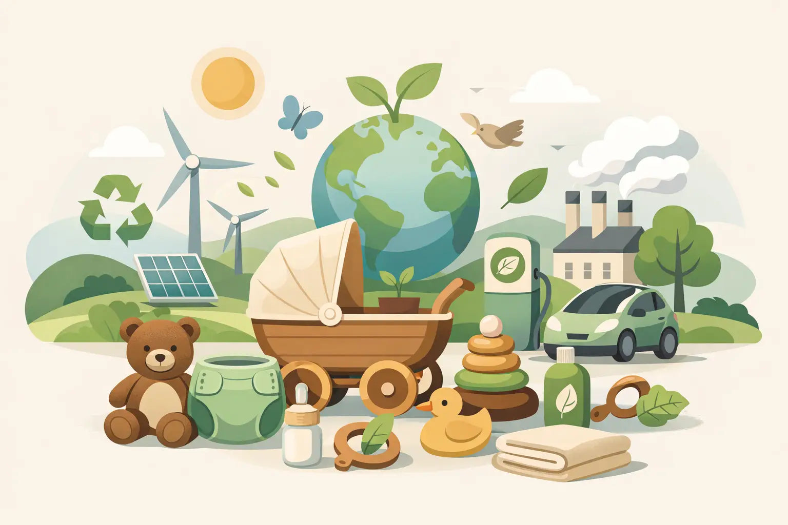 Nachhaltige Babyprodukte Trends 2026