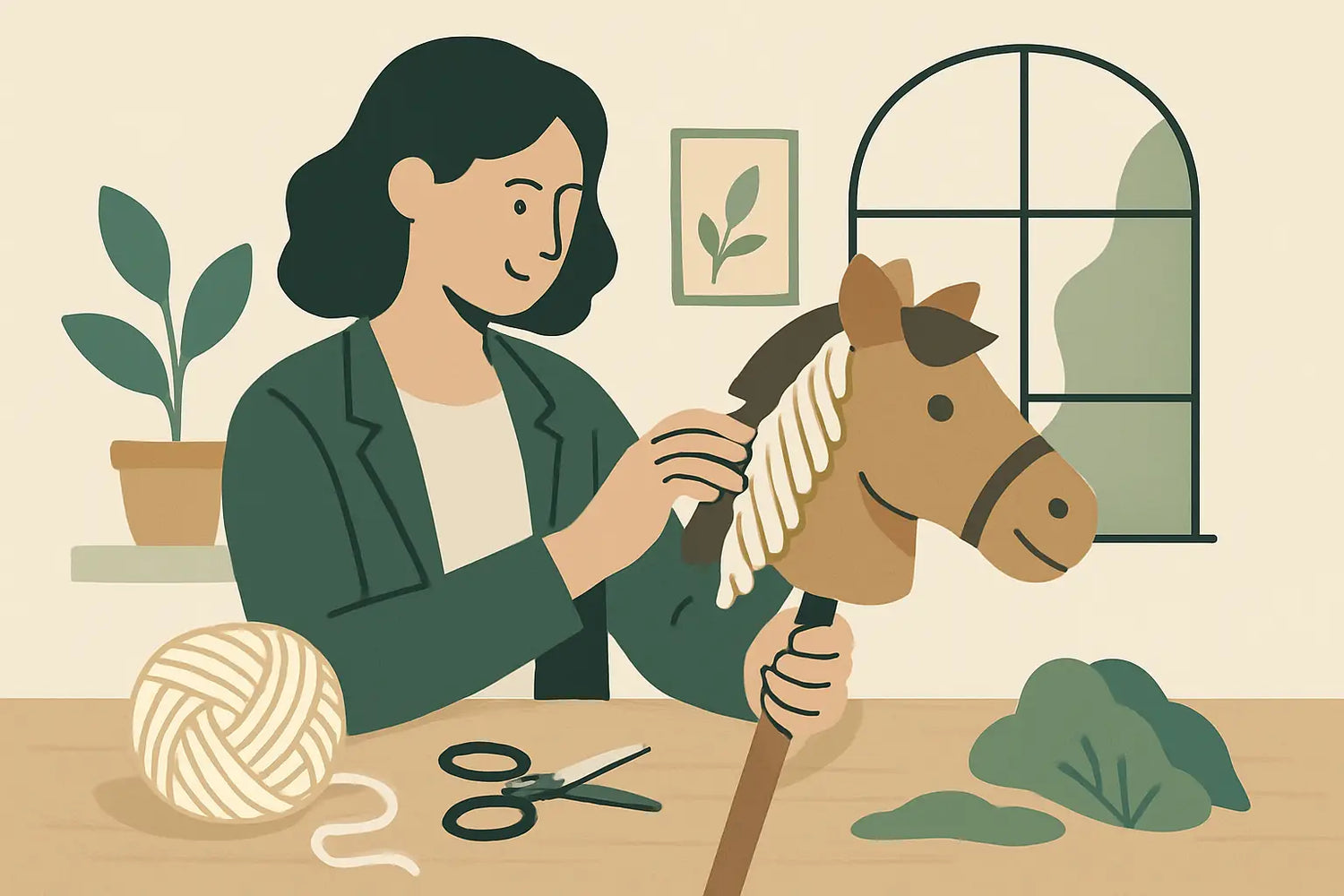 Bio-Steckenpferd handgemacht: Darauf kommt es an