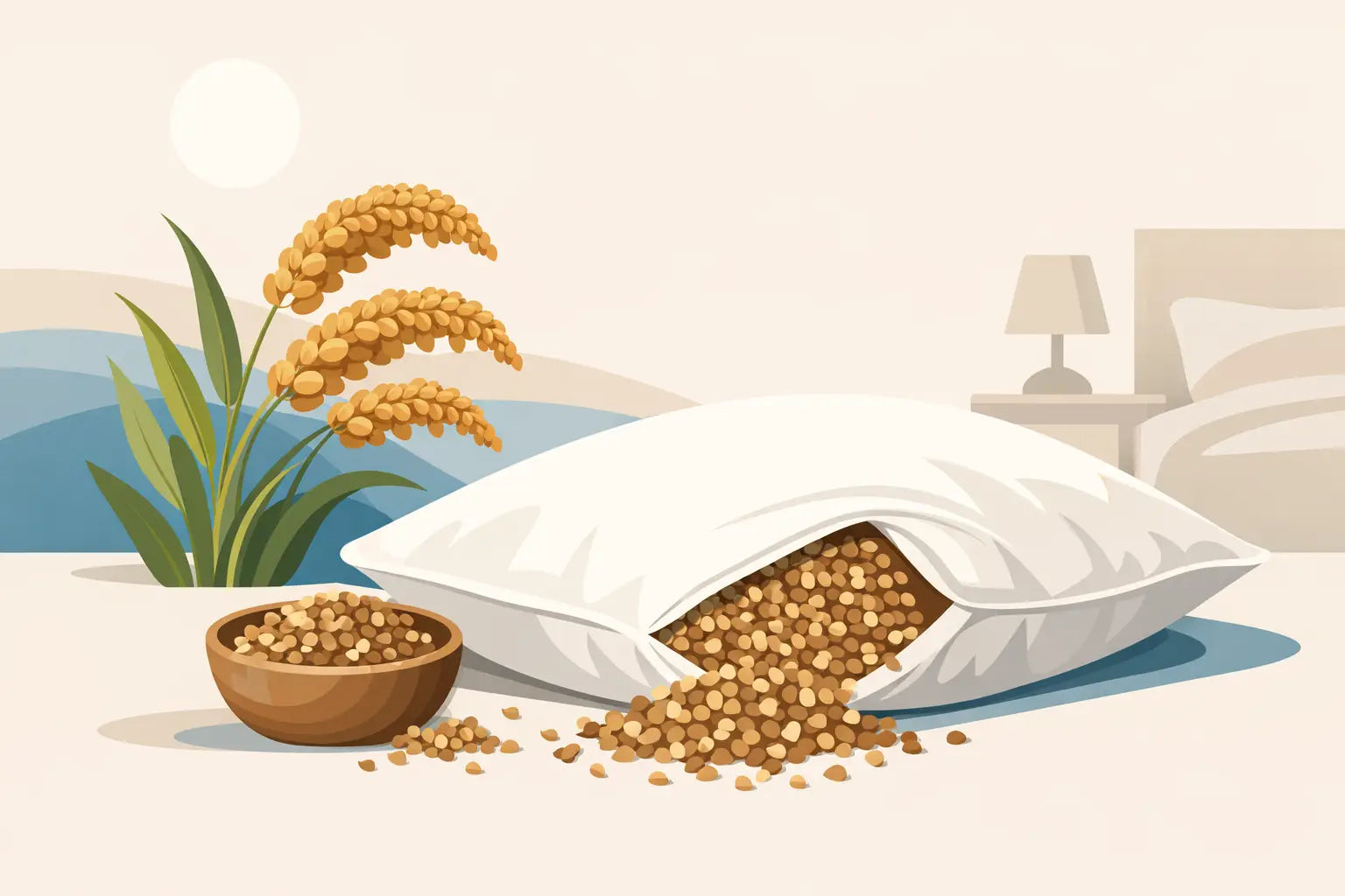Millet Husks Kissen Füllung - Erfahrung