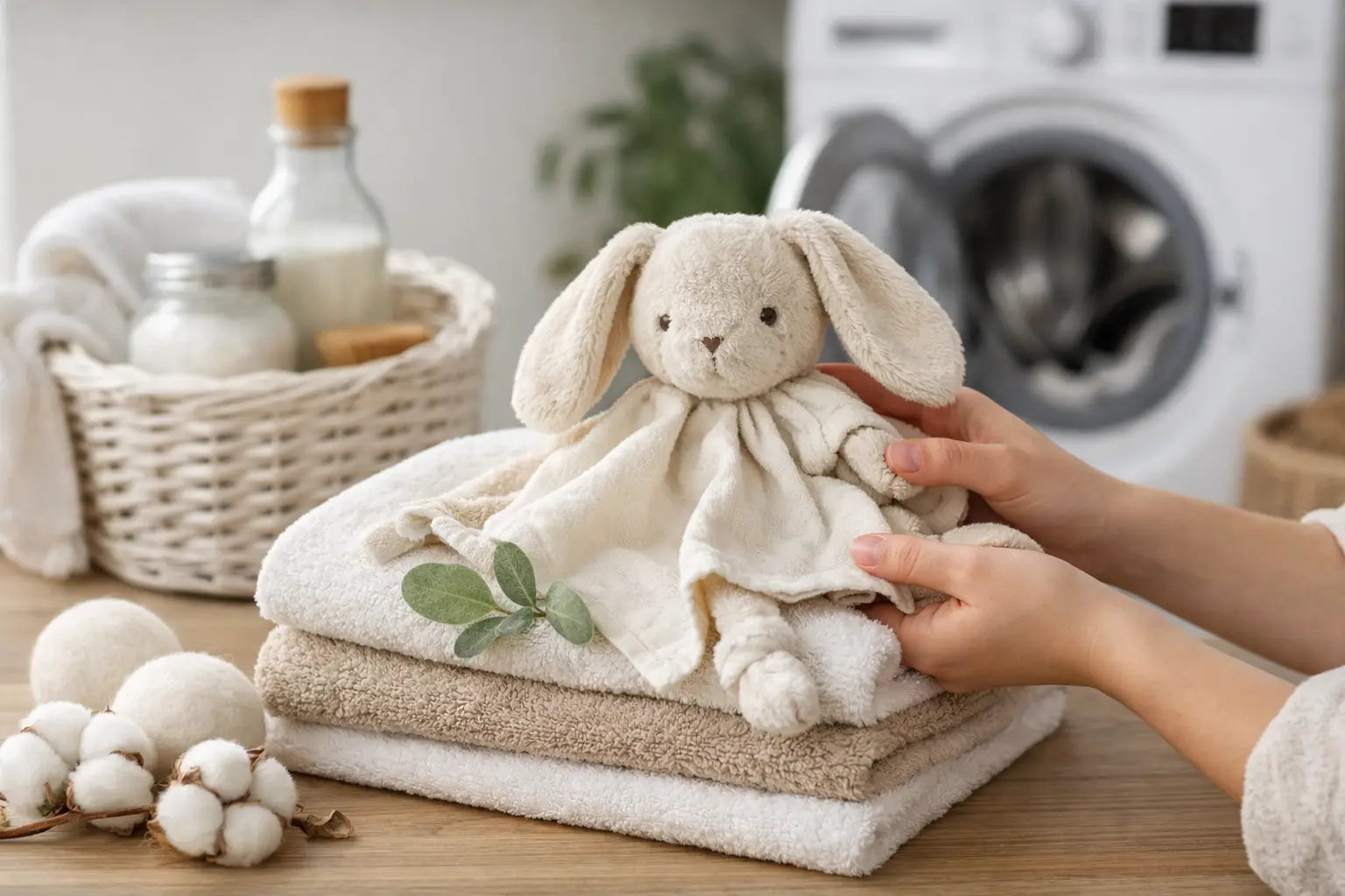Bio Kuscheltuch richtig waschen und pflegen