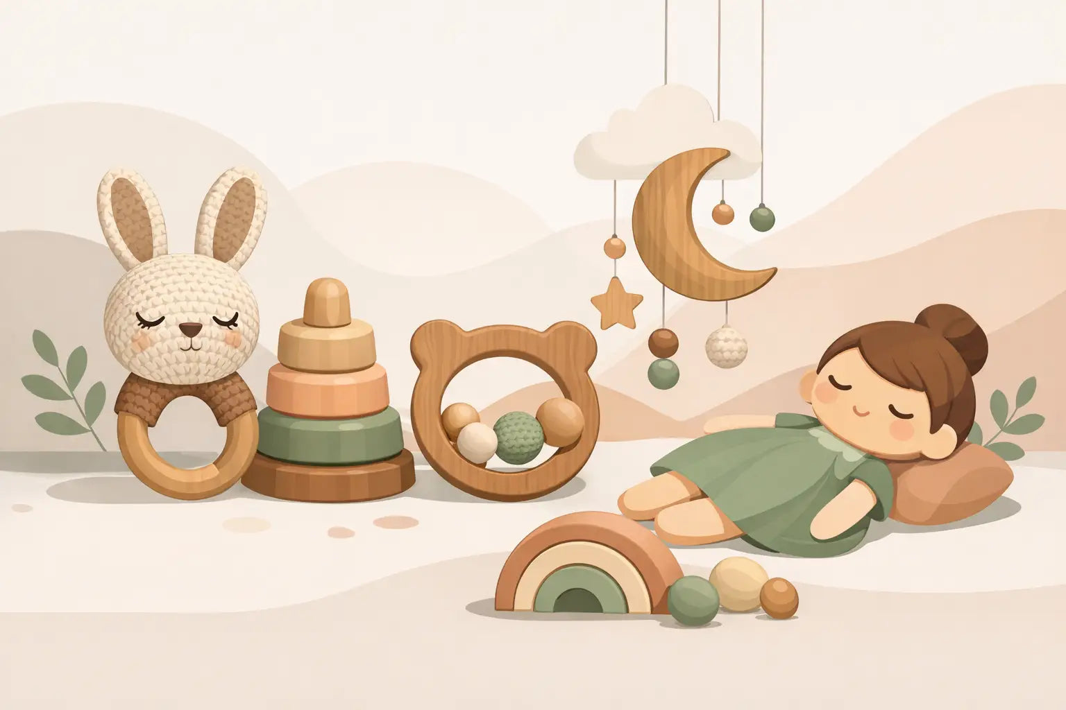 Handgemachtes Babyspielzeug: Was zählt