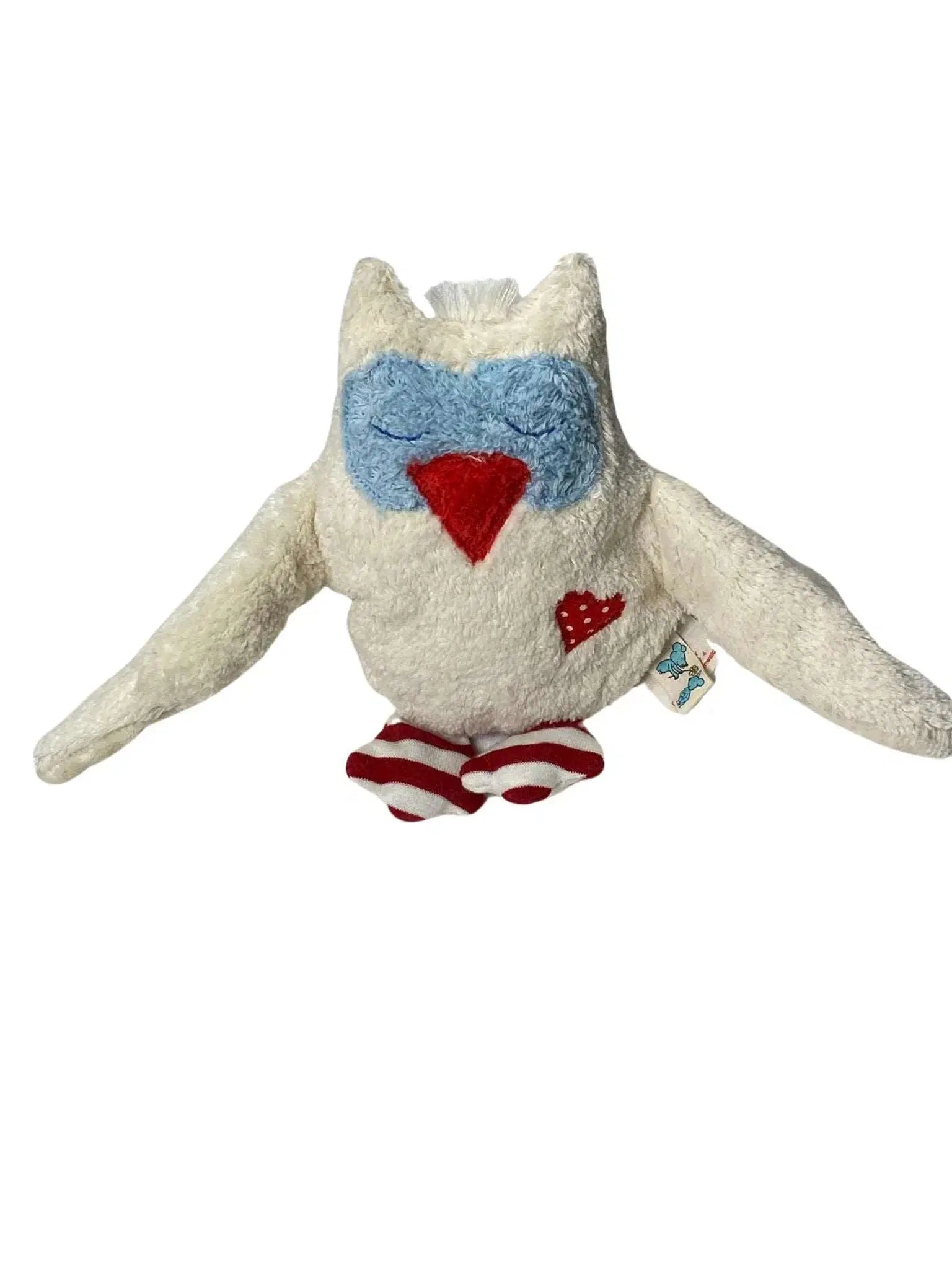 Bio Baby Rassel "Eule" – GOTS Zertifiziertes Öko-Spielzeug Von PAT & PATTY Aus Natürlichen Materialien Und Babysicher