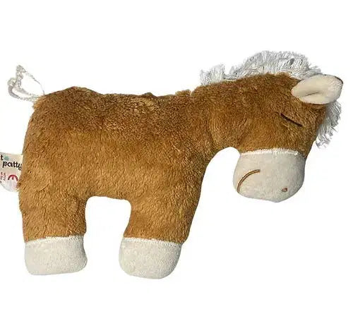 Bio Baby Rassel "Pferd" – GOTS Zertifiziertes Spielzeug Von PAT & PATTY, Sicher Für Jungen Und Mädchen, Ideal Für Sinneswahrnehmung Und Umweltfreundliche Geschenke