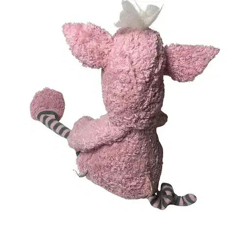 Kuscheltier "Schwein" aus 100 % Bio-Baumwolle – handgemacht – Größen Klein oder XXL – von PAT & PATTY