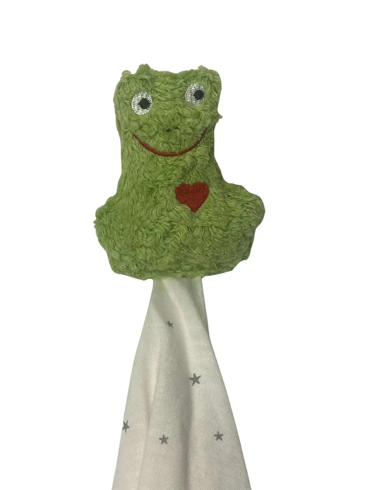 Bio Schnuffeltuch Frosch Für Kleinkinder Mit GOTS-Zertifikat – PAT & PATTY