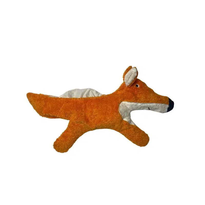 Bio-Kuschelkissen in Fuchsform mit herausnehmbarem Inlett – handgemacht, waschbar und ideal für Babys von PAT & PATTY