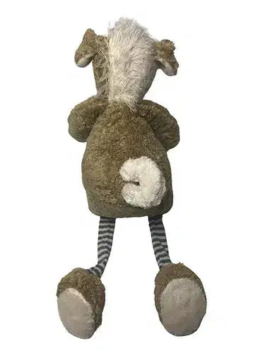 Hellbraunes Bio Kuscheltier Hund Aus 100 % GOTS Zertifizierter Baumwolle – Weich, Natürlich Und Handgefertigt Von PAT & PATTY