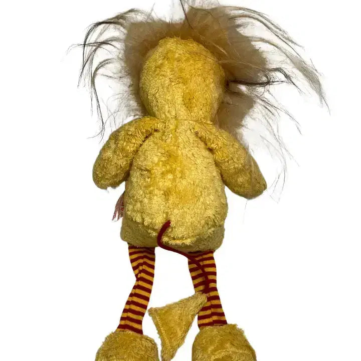 Bio Kuscheltier Löwe "Leo" aus 100 % Baumwollplüsch – waschbar und handgefertigt von PAT & PATTY