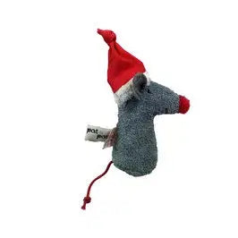 Bio Baby Rassel "Weihnachtsmaus" – GOTS Zertifiziertes, Weiches Und Sicheres Spielzeug Von PAT & PATTY Für Nachhaltige Weihnachtsgeschenke