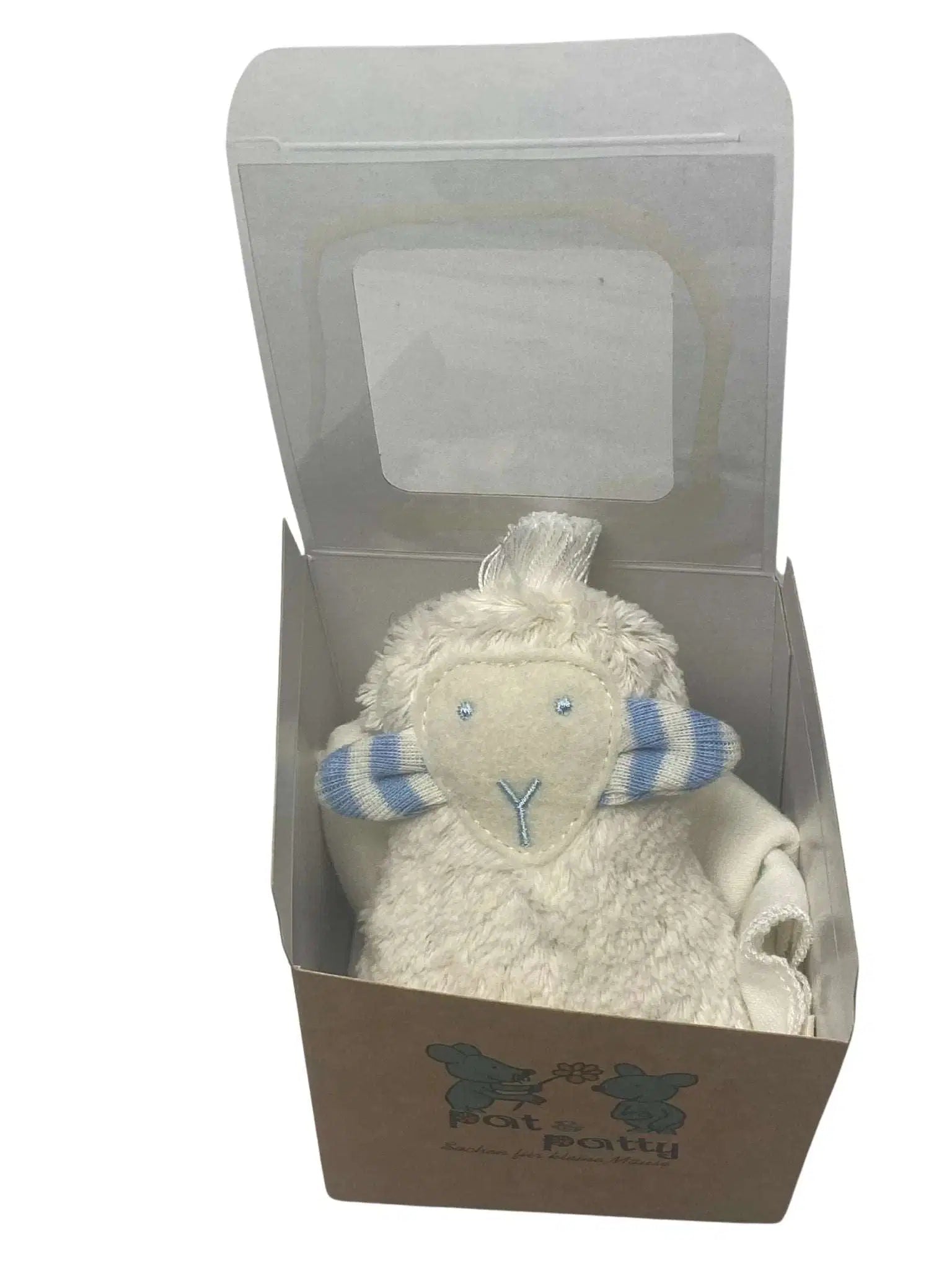 Weiches Bio Schaf Schnuffeltuch Für Babys – Handgefertigt Von PAT & PATTY