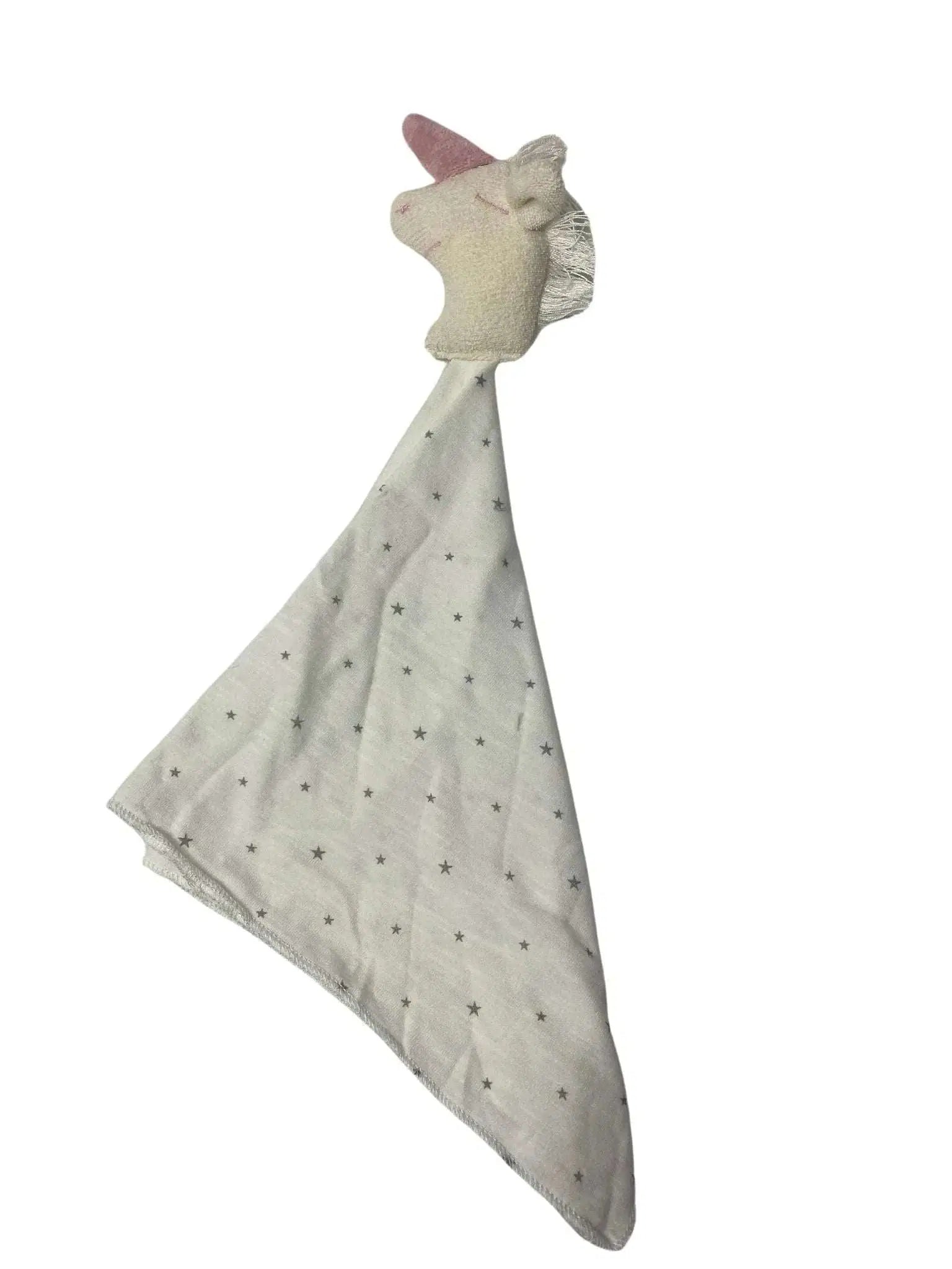 Bio Schmusetuch Einhorn Für Babys Aus GOTS-Zertifizierter Baumwolle – PAT & PATTY