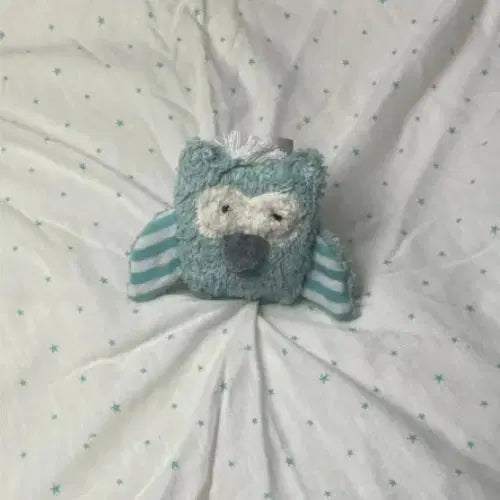 Bio Schmusetuch Eule Aus Naturmaterialien Mit GOTS-Zertifikat Von PAT & PATTY