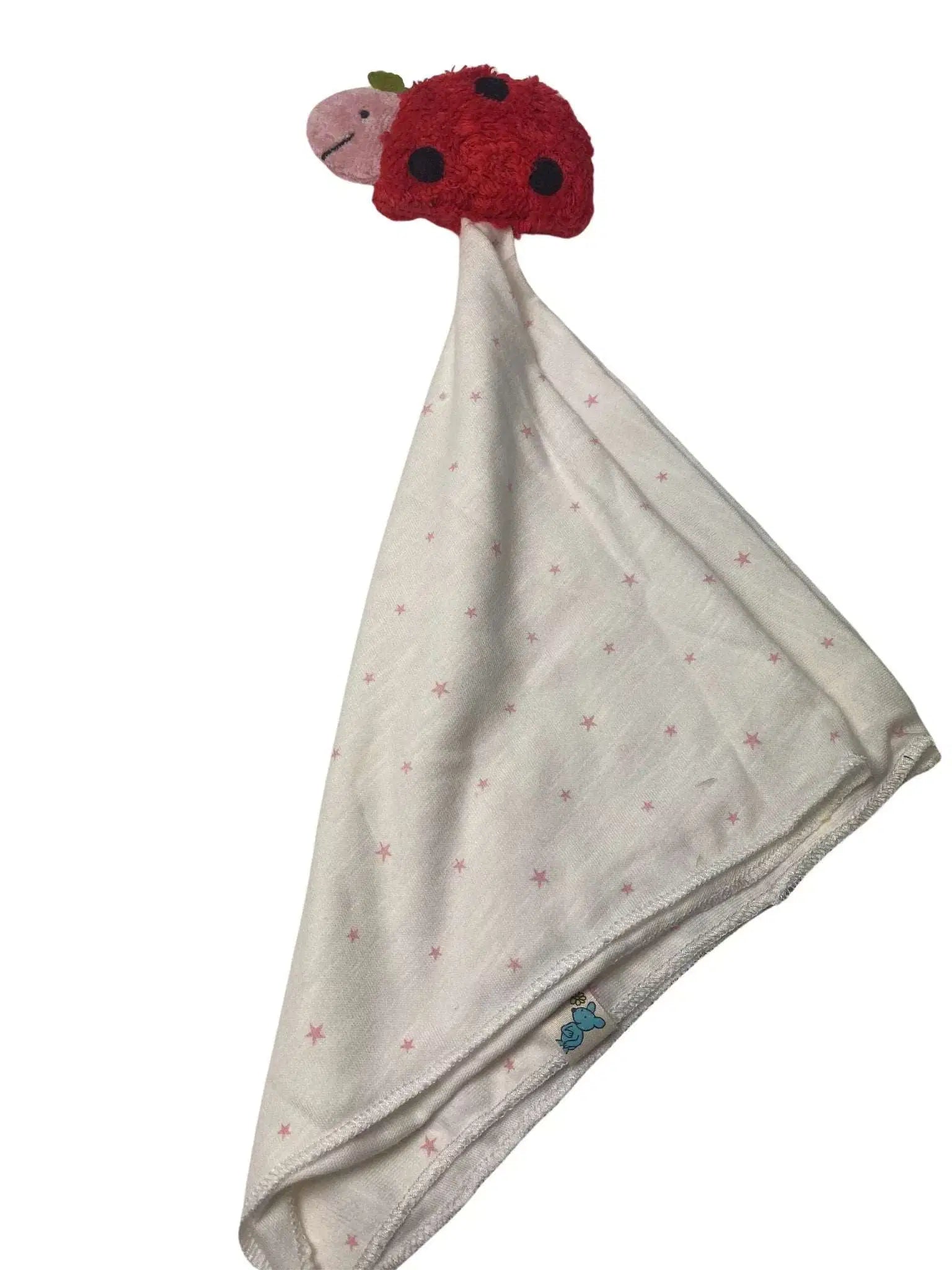 Bio Schmusetuch Für Babys – Marienkäfer Design Von PAT & PATTY, GOTS Zertifiziert Und Kuschelweich