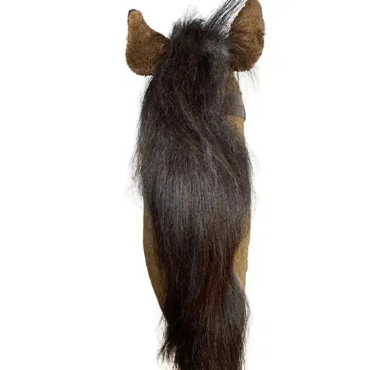 Bio-Steckenpferd Abraxas mit Gebiss und langer Mähne – handgemachtes, nachhaltiges Reitspielzeug für Kinder von PAT & PATTY