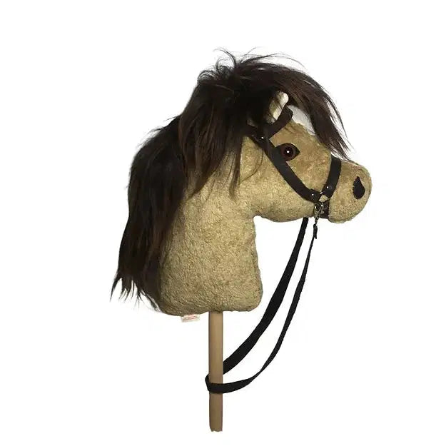 Handgemachtes Bio-Steckenpferd „Flicka“ – natürliches, nachhaltiges Spielzeug für Kinder von PAT & PATTY