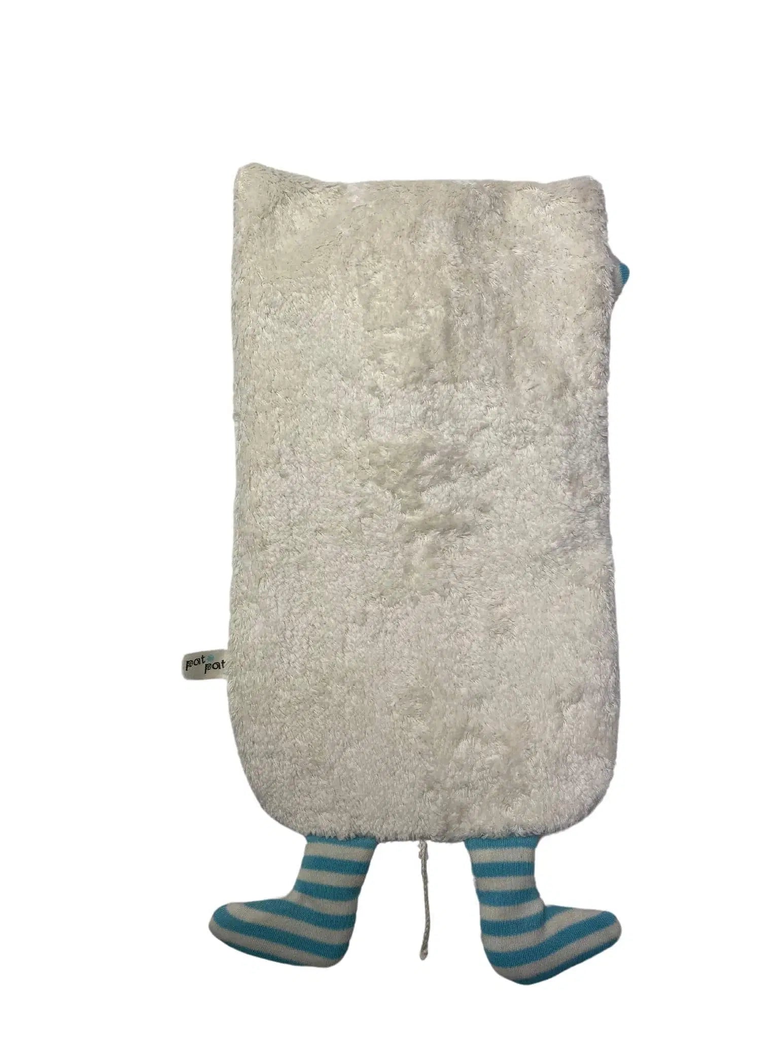 Bio-Wärmflasche mit weichem Schafbezug, handgefertigt von PAT & PATTY