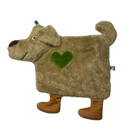 Bio Wärmekissen Hund in hellbraun von PAT & PATTY