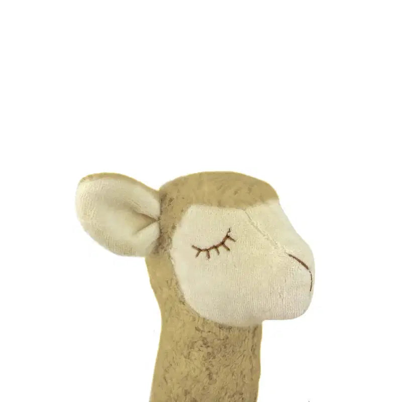 Bio-Baumwollspielzeug Alpaka beige Kopf