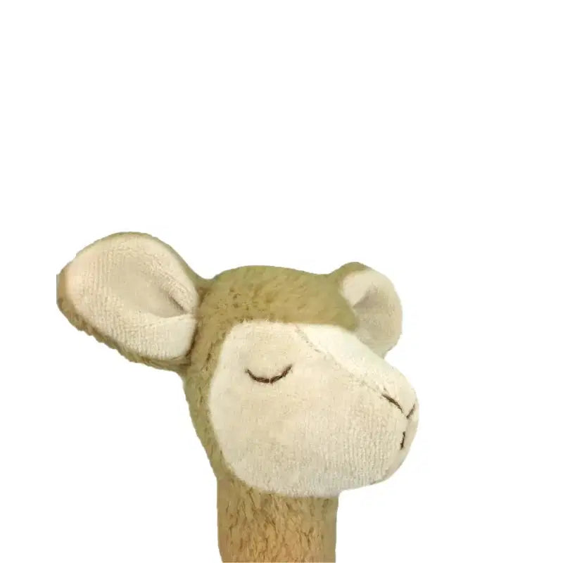 Bio-Baumwollspielzeug Lama beige