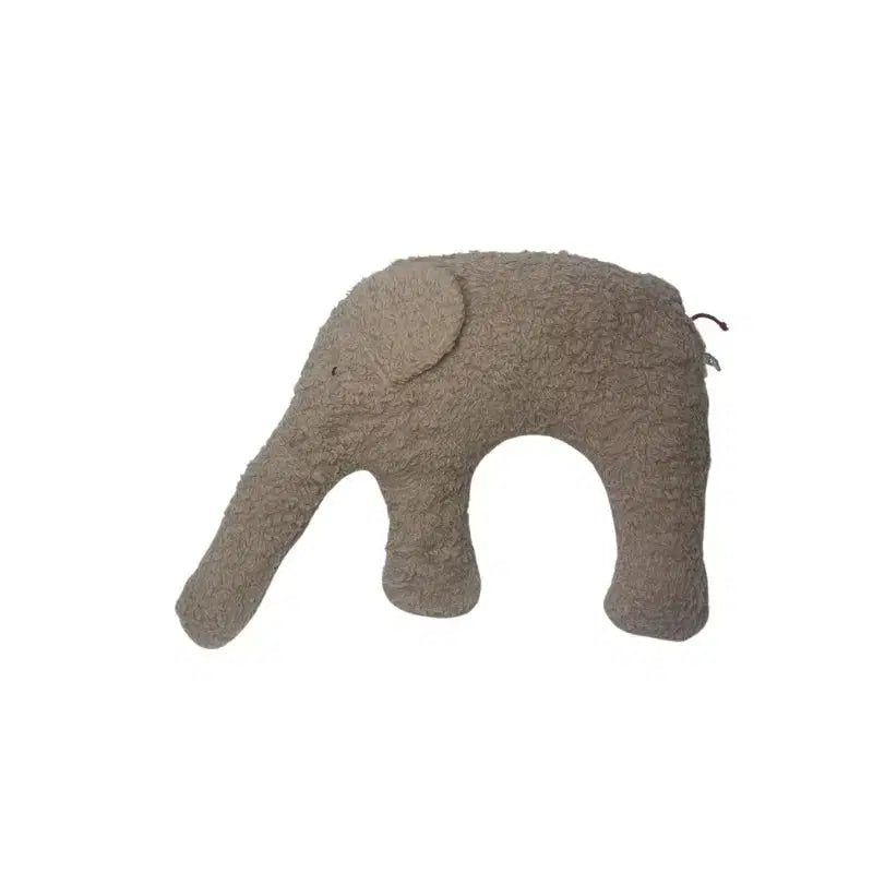 Bio Kuschelkissen Elefant beige aus Baumwolle - PAT & PATTY