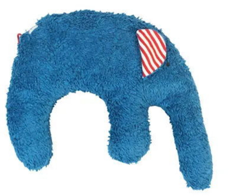 Bio Kuschelkissen Elefant petrol aus Baumwolle- PAT & PATTY