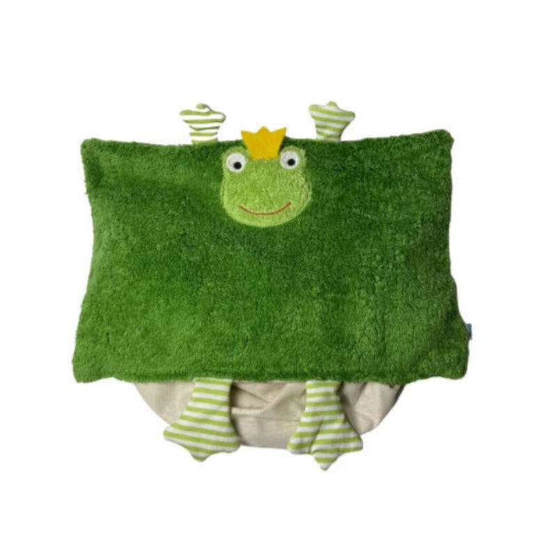 Bio Kuschelkissen Frosch mit eine Inlett - PAT & PATTY