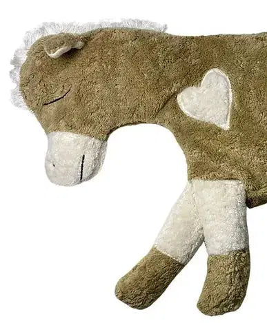 Bio Kuschelkissen Pferd hellbraun und waschbar- PAT & PATTY