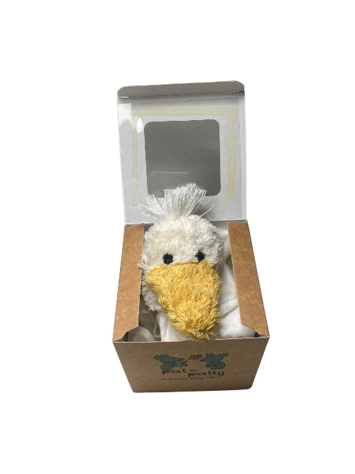 personalisierte Schmusetuch Gans verpackt