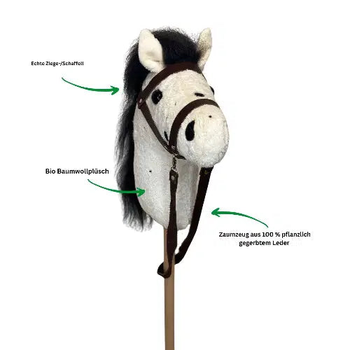 Bio Steckenpferd-Hobby Horse Pünktchen