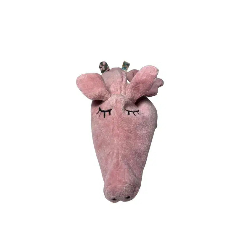 Bio Wärmekissen Schwein aus Bio-Baumwolle mit Kirschkernfüllung aus Samt