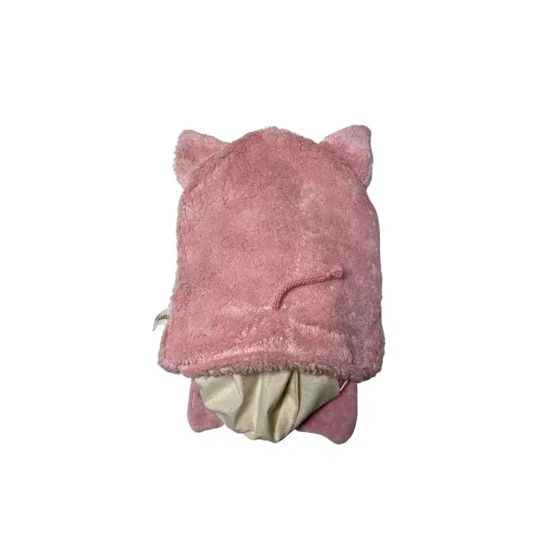 Bio Wärmekissen Schwein aus Bio-Baumwolle mit Kirschkernfüllung Inlett