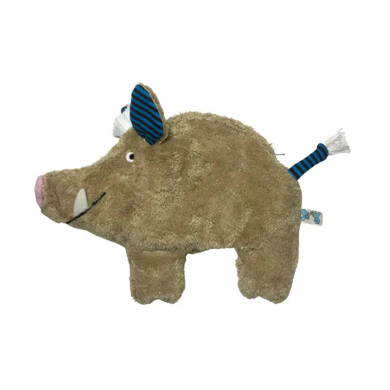 Bio Wärmekissen Wildschwein hellbraun