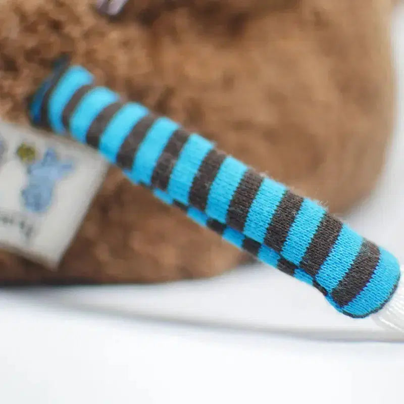 Bio Wärmekissen Wildschwein petrol Streifen