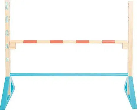 Cavaletti-Hindernis aus naturbelassenem Holz für Steckenpferde – PAT & PATTY