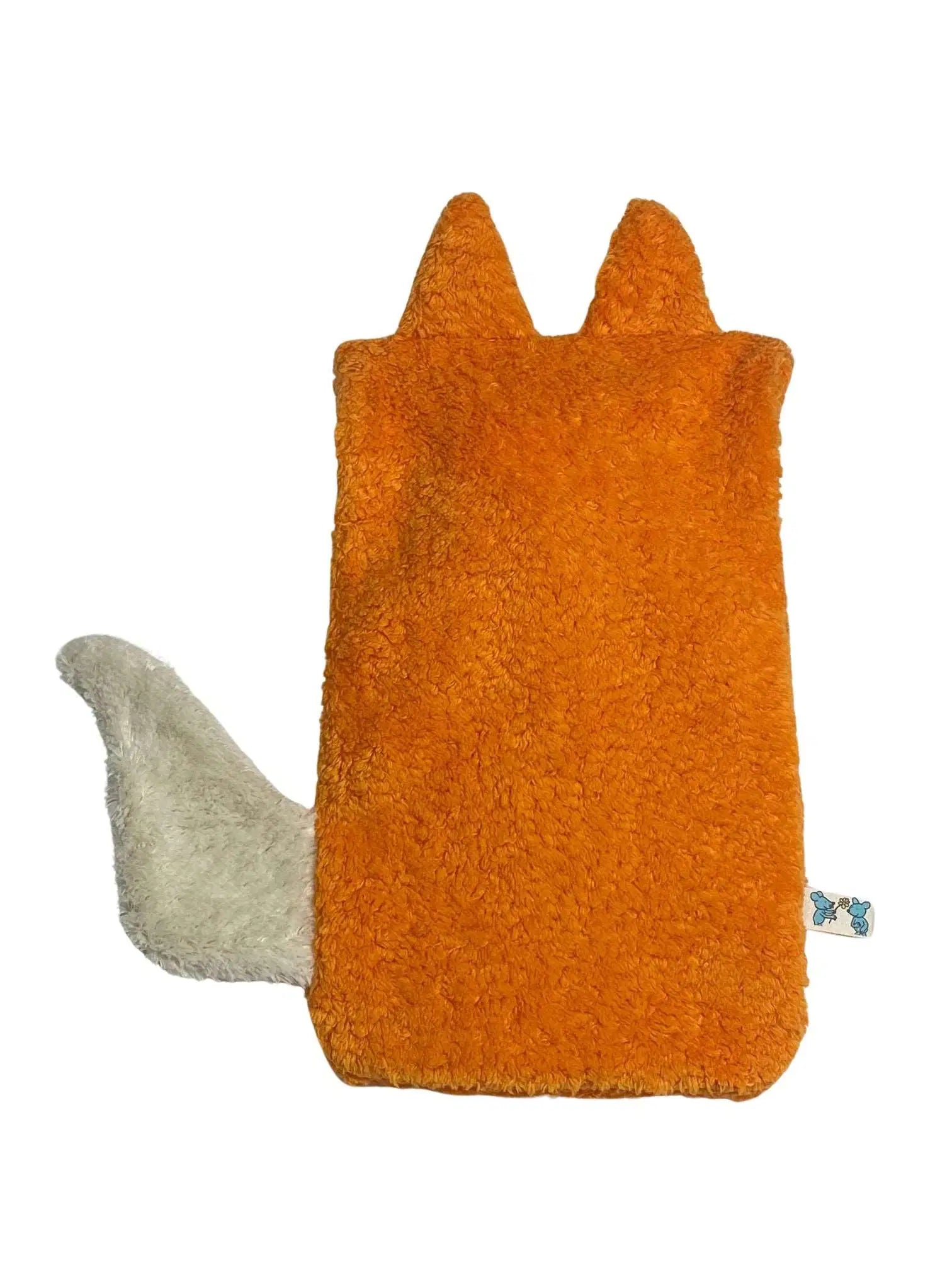 Wärmflasche mit Fuchs-Motiv und weichem Bio-Baumwollbezug von PAT & PATTY