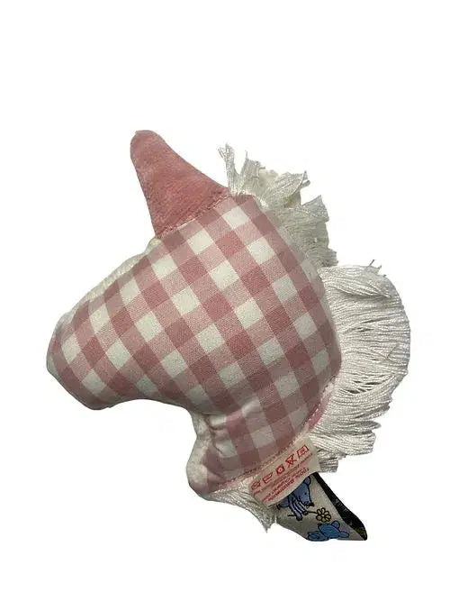 Handgefertigte Bio Baby Rassel Einhorn – Aus GOTS Zertifizierter Baumwolle Von PAT & PATTY