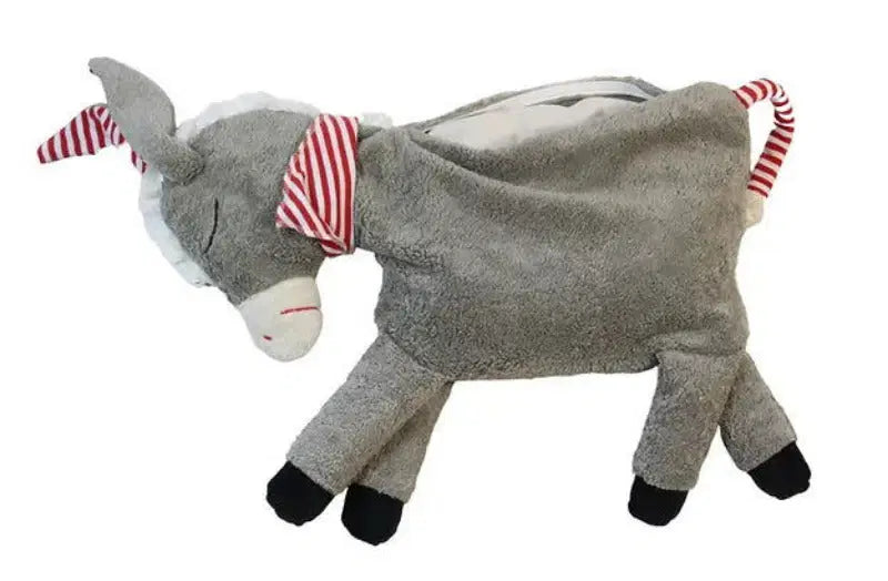 GOTS-zertifiziertes Bio-Kuschelkissen in Eselform mit Inlett – handgemacht, weich und ideal für Babys von PAT & PATTY