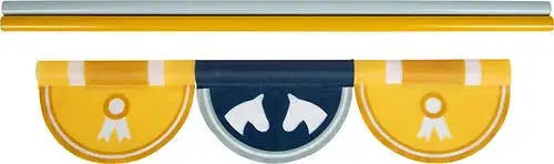 Bunte Holz Hindernisstangen für Steckenpferd-Parcours – ideal für den Outdoor-Spielspaß von Kindern, PAT & PATTY