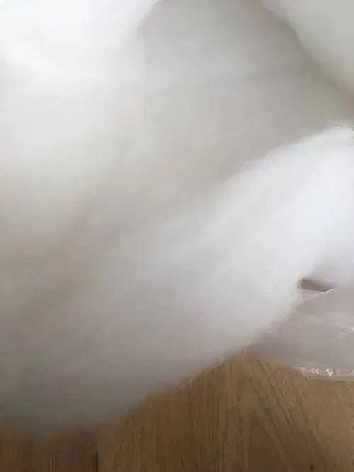 Bastelwatte Aus 100 % Maiswatte – Hypoallergene, Umweltfreundliche Naturfüllung Von PAT & PATTY Für Babys, Spielzeug Und Handgemachte Produkte