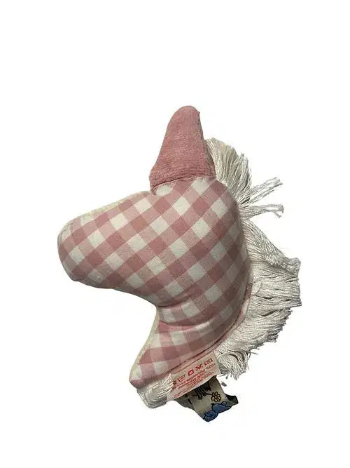 Mini Einhorn Rassel Aus Bio Baumwolle – GOTS Zertifiziert Von PAT & PATTY