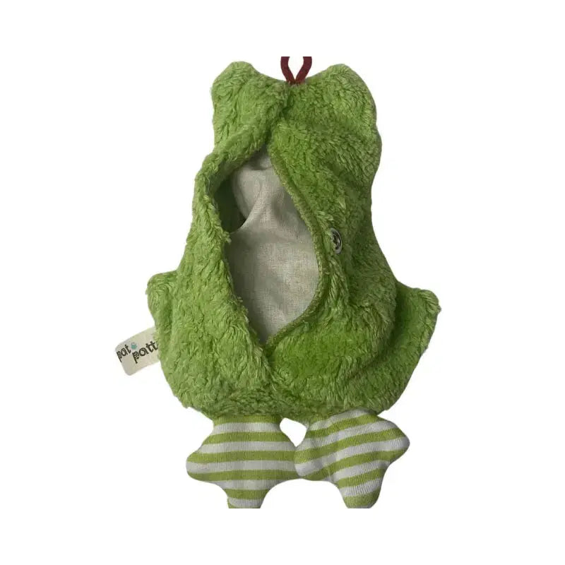 Nachhaltiges Mini Lavendelkissen in Froschform aus Bio-Baumwolle von PAT & PATTY